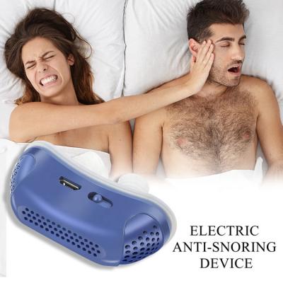 China 2021 Anti Double Eddy Fan Smart Anti Snoring Nose Snoring Device With Silicon Nose Plug ZHQ-008 for sale