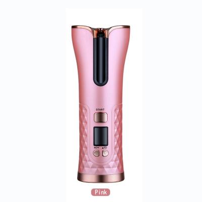 China Rechargeable Automatic Hiar Automatic Hair Curling Hair Curler Cordless Iron RY-001 for sale