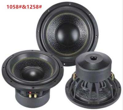 China Autoaudiohochleistung Subwoofer 12-Zoll-Auto Subwoofer CB-1258 zu verkaufen