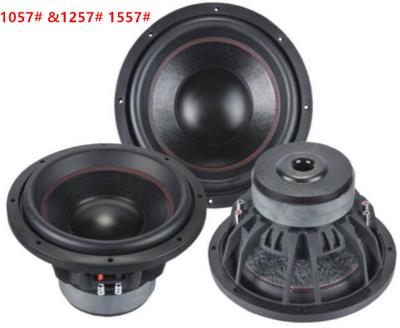 China Autoaudiohochleistung Subwoofer 12-Zoll-Auto Subwoofer CB-1257 zu verkaufen