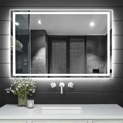 China High Quality Bathroom Mirror LED Illuminated Intelligent Touch Control Smart Mirror for sale