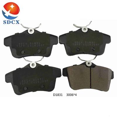 China /1608520680 /fdb4224 Ceramic Brake Pad SDCX D1831-9062/Gdb1828/425435/425444/425446 For Citroen Ds5/Ds4/C4 for sale