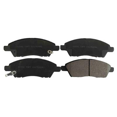 China SDCX D1592 41060ED525 D10601HJ0A D1060-1HM0A No Noise Front Brake Pad Chinese Top Ceramic Factory Suitable For Nissan VERSA II for sale