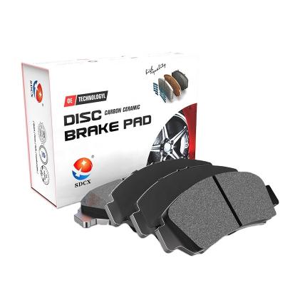 China SDCX OEM ODM Factory D1184 04465-0D110 04465-52200 3501140G08 For TOYOTA Car No Noise PRIUS C Genuine Quality Ceramic Brake Pads (NHP10_) for sale