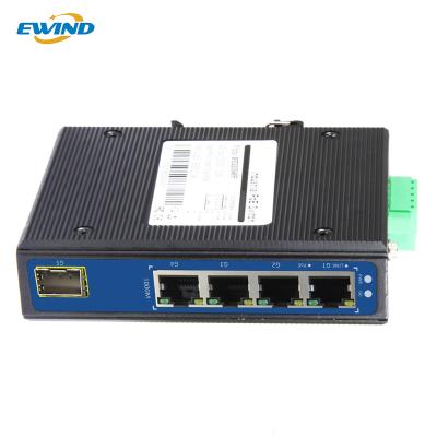 China 8 port subway 12V 24V 48V 110V full gigabit railway rugged industrial network PoE switch ethernet switch for sale