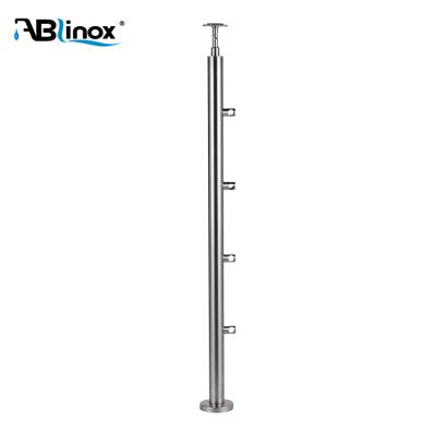 China Modern Stainless Steel Handrail Railing Post Baluster for sale