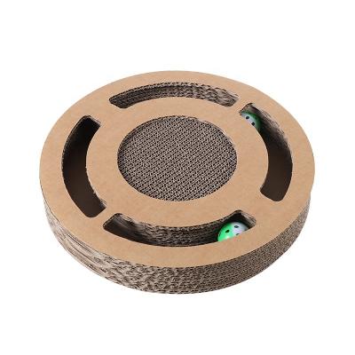 China Viable Cat Scratch Board with Suction Cup, Kitten Scratching Pad Board Mat for Cats Claw Toy Game for sale