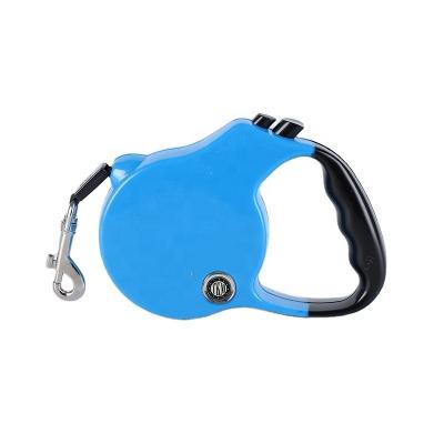 China Suitable Dogs Collar Harness Set Retractable Pet Dog Leash Reflective Nylon Outdoor Pet Dog Leash for sale