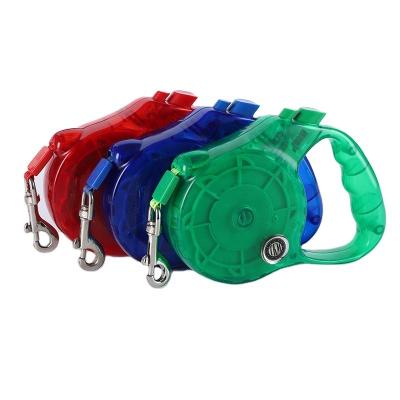 China Multi Viable Transparent Outdoor Explosion-proof Appearance Dog Color Automatic Traction Belt Pet Seat Belt for sale