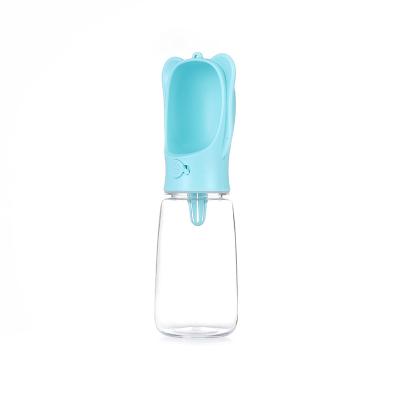 China Automatic 500ml Drinking Empty Bottles Pet Feeder Drink Cup Dog Water Bottle for sale