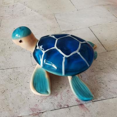 China Europe colorful murano glass turtle figurine as a creative gift for sale