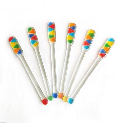 China 6 Color Cocktail Stick Wine Stocked Glass Accessory for sale