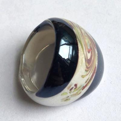 China BOHEMIA colorful Bohemian jewelrymurano glass ring as a gift for sale