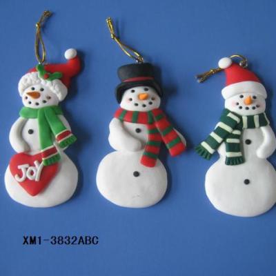 China Europe Polymer Clay Christmas Toy Ornament for sale