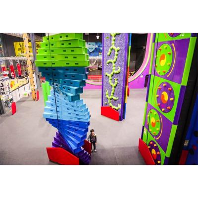 China Playground Cowboy Kids Indoor Playground Equipment Soft Rock And Play Climbing Wall for sale