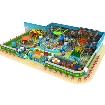 China Playgrond Multifunctional Indoor Cowboy Daycare Center Equipment Soft Playground Kids Entertainment Equipment Indoor Playground for sale