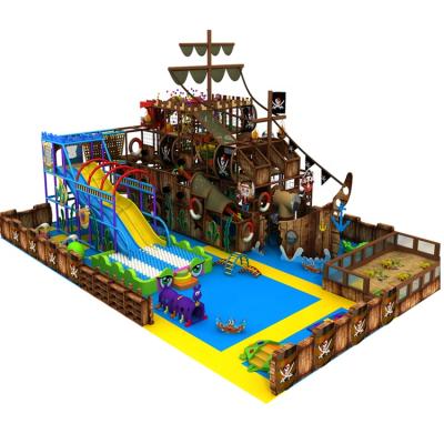 China 3-12 Years New Playground Equipment Indoor Pirate Ship Theme Soft Game For Sale for sale