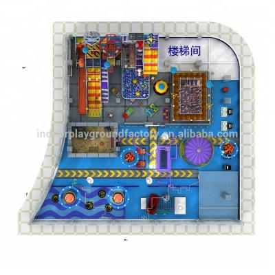 China 3-12 Years Out Door Indoor Kids Space Pool Sand Island Theme Boys Playhouse Indoor Playhouse for sale