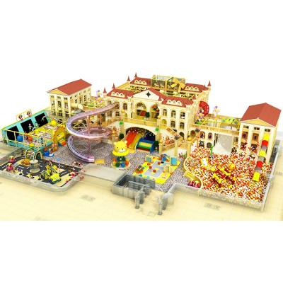 China Multifunctional Indoor Games Indoor Colorful Playhouse Amusement Park Kids Soft Playgrond Playground On Sale for sale