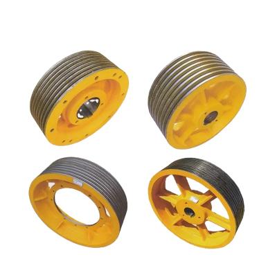 China Original brand factory supply Thsenkrupp elevator pulley pulley drive wheel elevator spare parts for sale