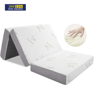 China Foldable Folding Mattress, Memory Foam Triple Mattress With Ultra Soft Bamboo Cover, Mesh Mattress Non-slip Bottom Folding And Breathable for sale