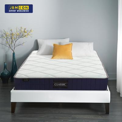 China JBM Hypoallergenic 7 Inch CertiPUR-USA Medium Firm Tight Top Certified Bonnel Box Spring Mattress Rolling Baby for sale