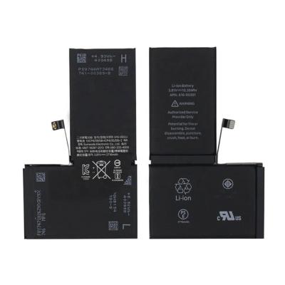 China Mobile Phone Hot Sales Cell Phone Rechargeable Battery For iPhone X Mobile Phone 2716mAh Li-polymer Battery for sale