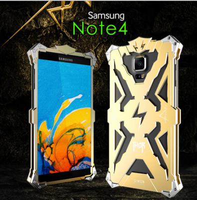 China Hot selling Protective Mobile for Samsung note 3/4/5/6 metal frame and cover shell for sale