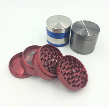 China On sale!!!4 Layer metal herb grinder wholesale herb grinder weed grinder with low price for sale