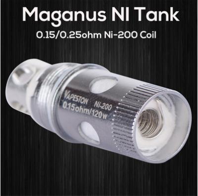 China Maganus Ni sub ohm tank 4 coils available 0.2/0.5 DVC coil and 0.15/0.25 ohm Ni200 coil for sale