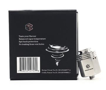 China Aromamizer RDA SC901 Rebuildable Dripping Atomizer Vaporizer With Wide Bore Drip Tip for sale