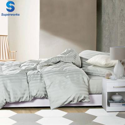 China alibaba manufacturer luxury hotel bedding set/disposable bed linen for summer for sale