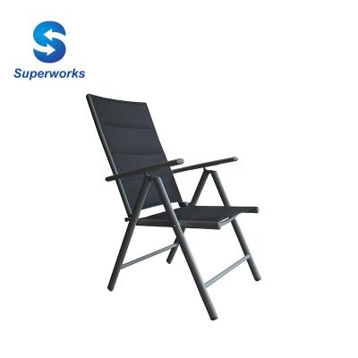 China Leisure Outdoor Folding Chair Decor Garden New Leisure Furniture Design for sale