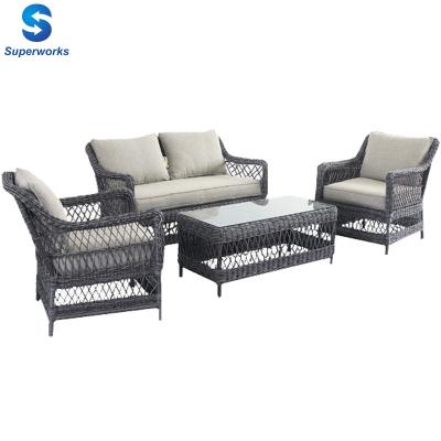 China Outdoor Leisure Rattan Sofa Garden Furniture Leisure Outdoorsets Sets for sale