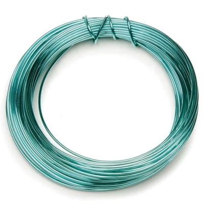 China Amazon Popular Top Quality Natural Touch Colored Painted Iron Wire Craft Yarn Apply To Decoration for sale