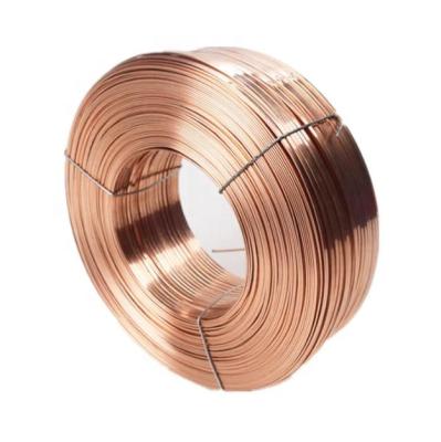 China WRAPPING factory supply galvanized flat wire apply to construction wire mesh for stapling wire for sale