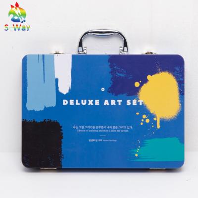 China School Art Set For Children 64 Pieces Painting Drawing Deluxe Children Art Set For Students for sale