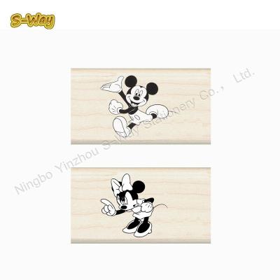 China Wooden Stamps Chinese Toy Stamp Material Wooden Stamps and Children's Toy Use Wooden Stamp for sale