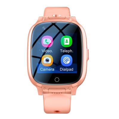 China Wifi AGPS Position SOS Button Pounds GPS Navigation Christmas Gift 4G GPS Kids Smart Watch With Dual Cameras for sale