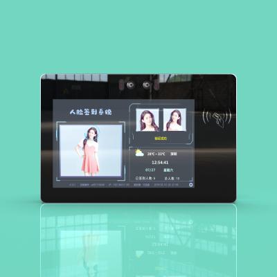 Cina Colpo della carta di Android 178 gradi di fronte di analizzatore terminale IP65 a piena vista di riconoscimento in vendita
