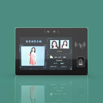 中国 10.1のインチの顔認識のアクセス管理機械R/L178程度の完全な視野角 販売のため