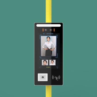 China Máquina vertical de la atención del tiempo del reconocimiento del QR Code de la pantalla 8 pulgadas en venta