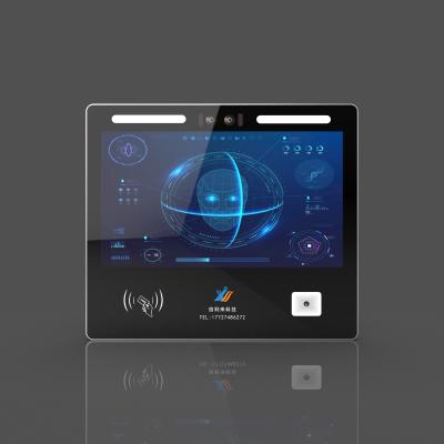 China Pantalla horizontal toda en un lector de código de Qr del control de acceso Machine 13,3 pulgadas en venta