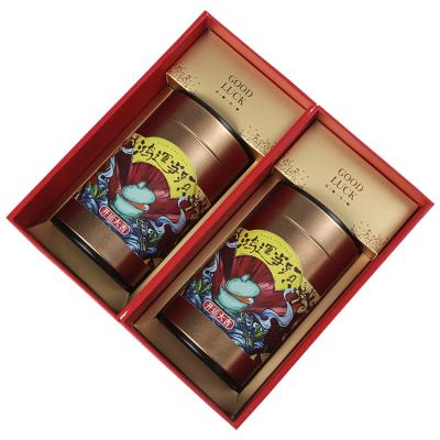 China Biodegradable Factory Direct Tin Packaging Double Opening Gift Tea Box with Lowest Price for sale