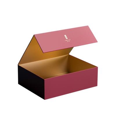 China Recycled Materials Bookstyle Box Closing Gift Custom Luxury Magnetic Packaging Paper Box for sale