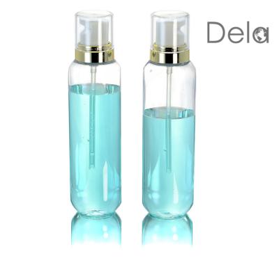 China Cosmetics Paper Transparent 235ml Wall PET/PETG Lotion Bottle Thick Emulsion Cosmetic Bottle Customized Bottle for sale