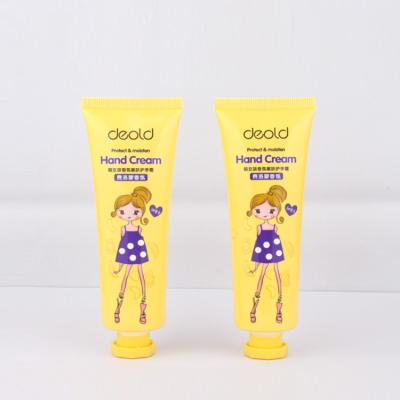 China Travel lotion tube hand cerm cosmetic cream tube 30-60ML plastic tube,cosmetic tube,soft tube empti tube contain custom logo for sale