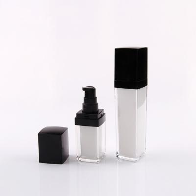 China Personal Care Wholesale High Quality Square 30ml Acrylic Bottle for sale