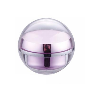 China Distinguished Elegant Cosmetic Packaging Acrylic Skin Care Cream Jar for sale