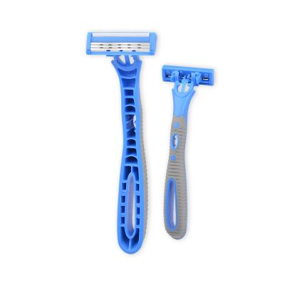 China Triple Blade Triple Blade Razor with Extra Long Handle for sale